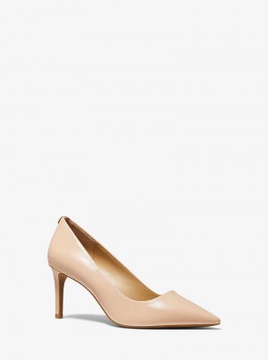 Michael Kors Alina Flex Faux Patent Leather Light Blush | SN-MK27655