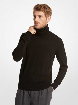 Michael Kors Cashmere Turtleneck Black | SN-MK28048