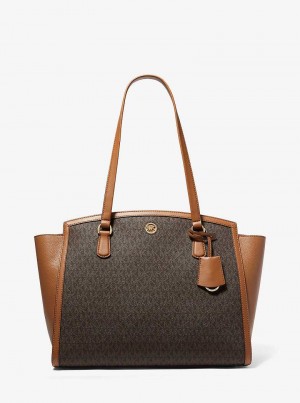 Michael Kors Chantal Large Logo Brn/Acorn | SN-MK26852