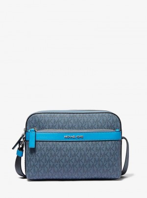 Michael Kors Cooper Logo Denim Multi | SN-MK28146