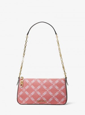 Michael Kors Empire Medium Chain-Link Spiced Coral | SN-MK26977