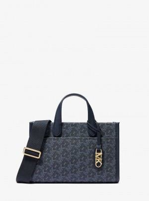 Michael Kors Gigi Small Empire Signature Logo Admrl/Plblue | SN-MK27300