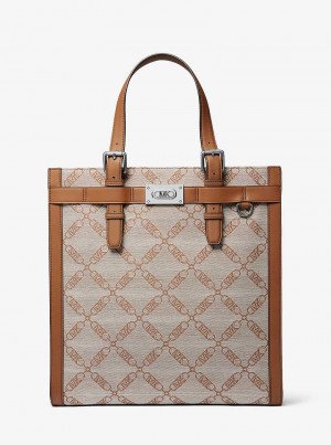 Michael Kors Hudson Empire Logo Jacquard Luggage | SN-MK26879