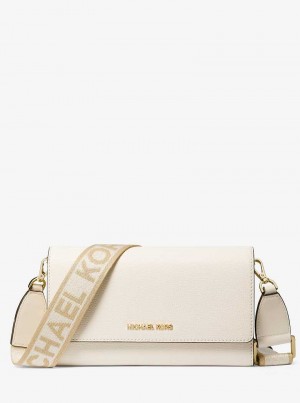 Michael Kors Jet Set Large Leather Lt Cream | SN-MK27109