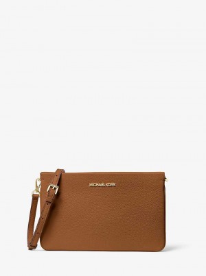 Michael Kors Jet Set Large Pebbled Leather Luggage | SN-MK27114