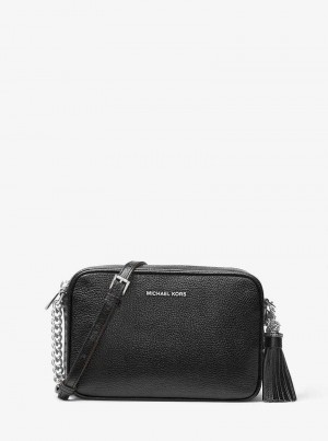 Michael Kors Jet Set Medium Logo Black | SN-MK27269