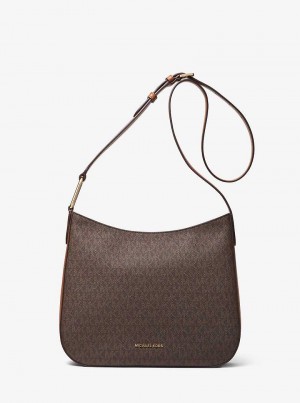 Michael Kors Kensington Large Signature Logo Brn/Acorn | SN-MK27216