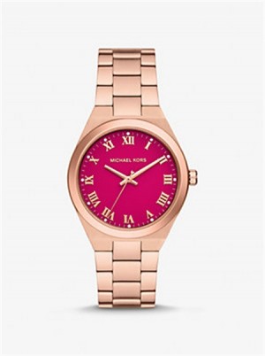 Michael Kors Lennox Rose Gold-Tone Watch Rose Gold | SN-MK28336