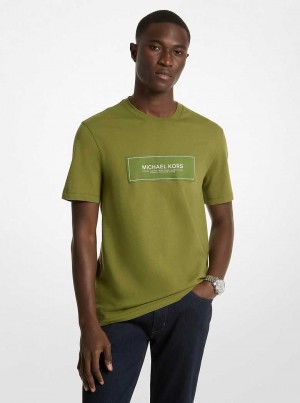 Michael Kors Logo Cotton Evergreen | SN-MK27928