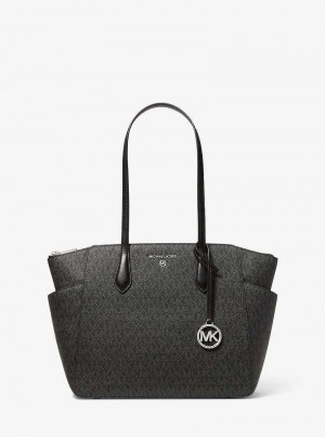 Michael Kors Marilyn Medium Logo Black | SN-MK26895