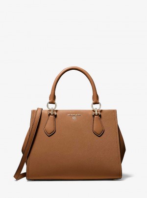 Michael Kors Marilyn Medium Saffiano Leather Luggage | SN-MK27310