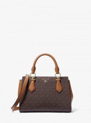 Michael Kors Marilyn Small Logo Brn/Acorn | SN-MK27220