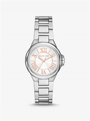 Michael Kors Mini Camille Silver-Tone Watch Silver | SN-MK28342