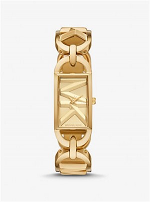 Michael Kors Mini Empire Gold-Tone Watch Gold | SN-MK28355