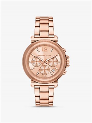 Michael Kors Oversized Maren Rose Gold-Tone Watch Rose Gold | SN-MK28305