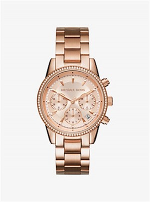 Michael Kors Ritz Rose Gold-Tone Watch Rose Gold | SN-MK28412