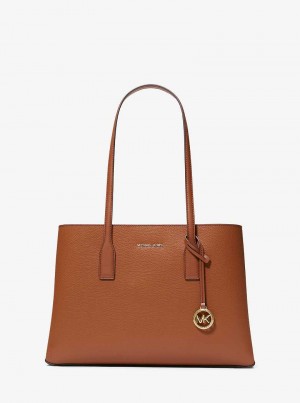 Michael Kors Ruthie Medium Pebbled Leather Luggage | SN-MK26781