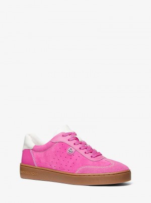 Michael Kors Scotty Suede Cerise | SN-MK27406