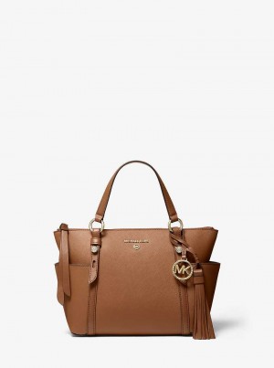 Michael Kors Sullivan Small Saffiano Leather Top-Zip Luggage | SN-MK26893