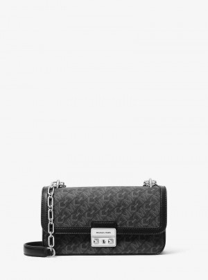 Michael Kors Tribeca Small Empire Signature Logo Black | SN-MK27092