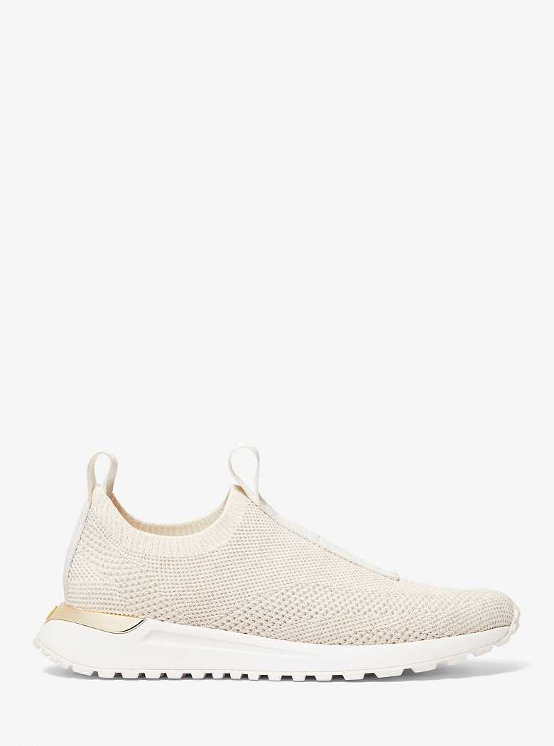 Michael Kors Bodie Knit Slip-On Cream Multi | SN-MK27479