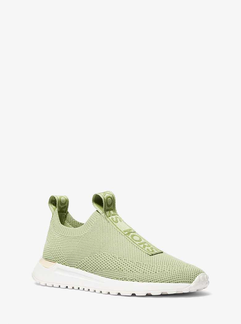 Michael Kors Bodie Knit Slip-On Light Sage | SN-MK27439