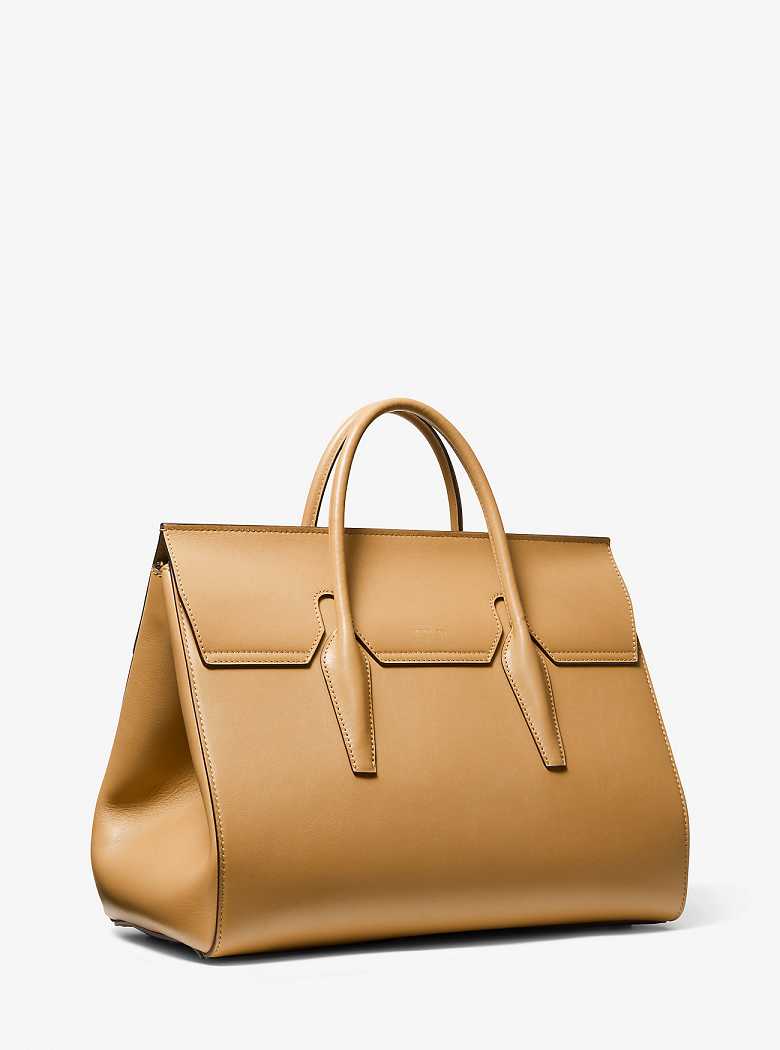 Michael Kors Campbell Leather Camel | SN-MK27369