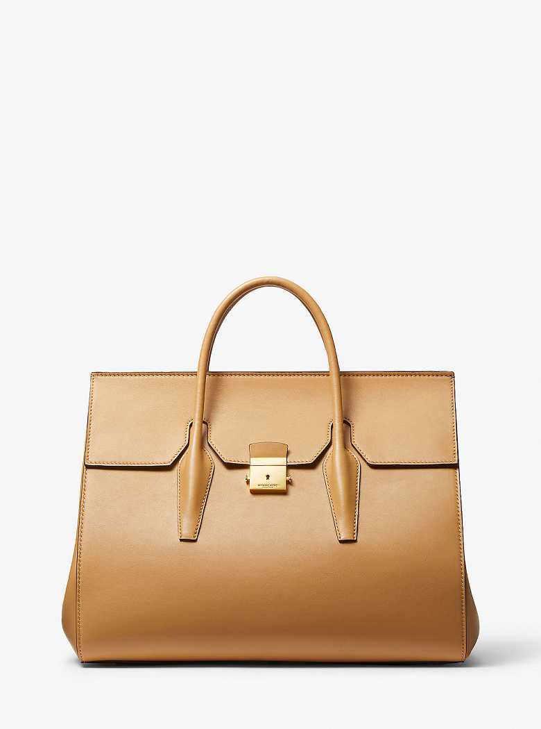 Michael Kors Campbell Leather Camel | SN-MK27369