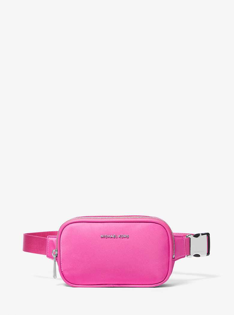 Michael Kors Cara Small Nylon Belt Bag Cerise | SN-MK27242