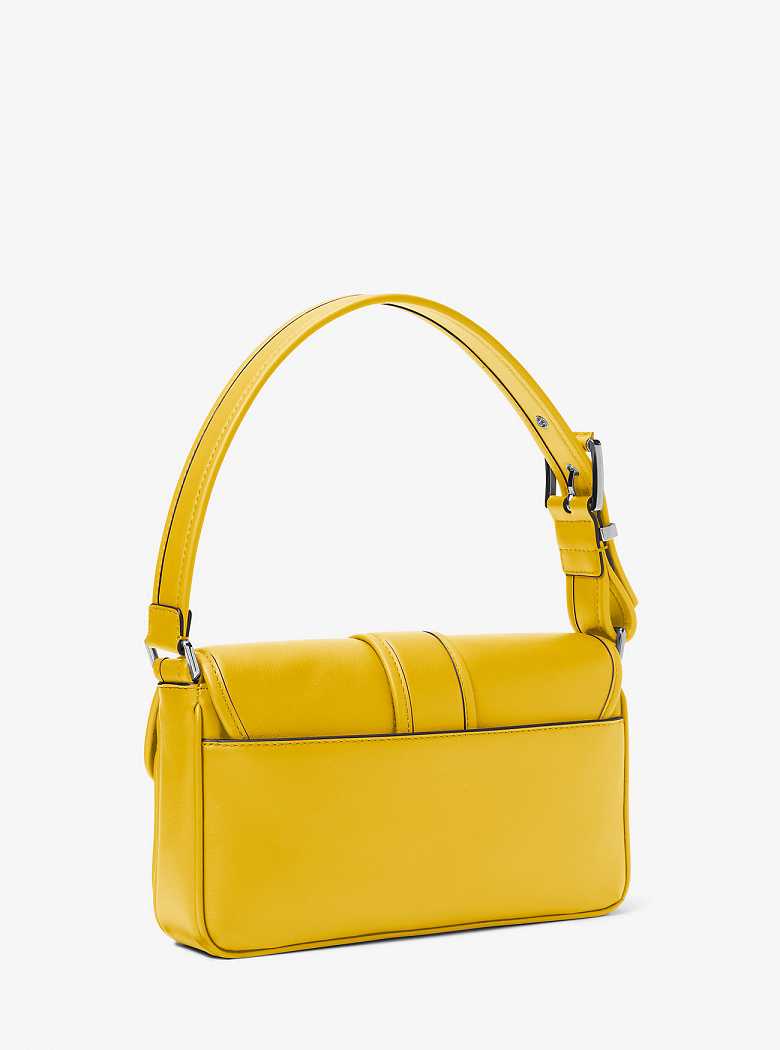 Michael Kors Colby Medium Leather Bright Dandelion | SN-MK26958