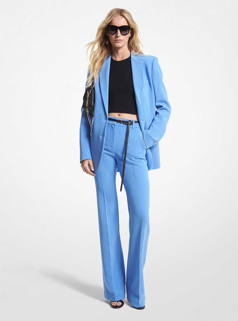 Michael Kors Crepe Crew Blue | SN-MK26560