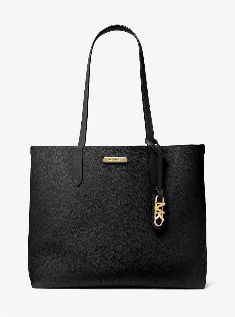 Michael Kors Eliza Extra-Large Pebbled Leather Black | SN-MK26832