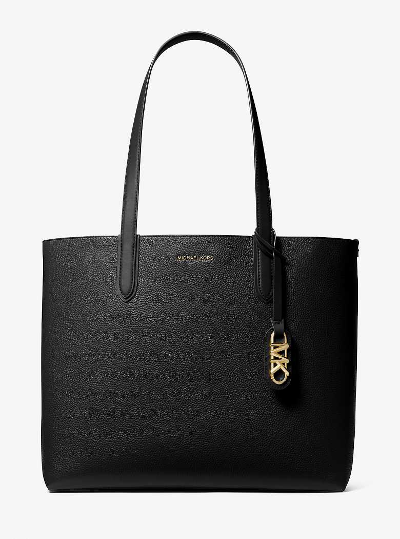 Michael Kors Eliza Extra-Large Pebbled Leather Black | SN-MK26832