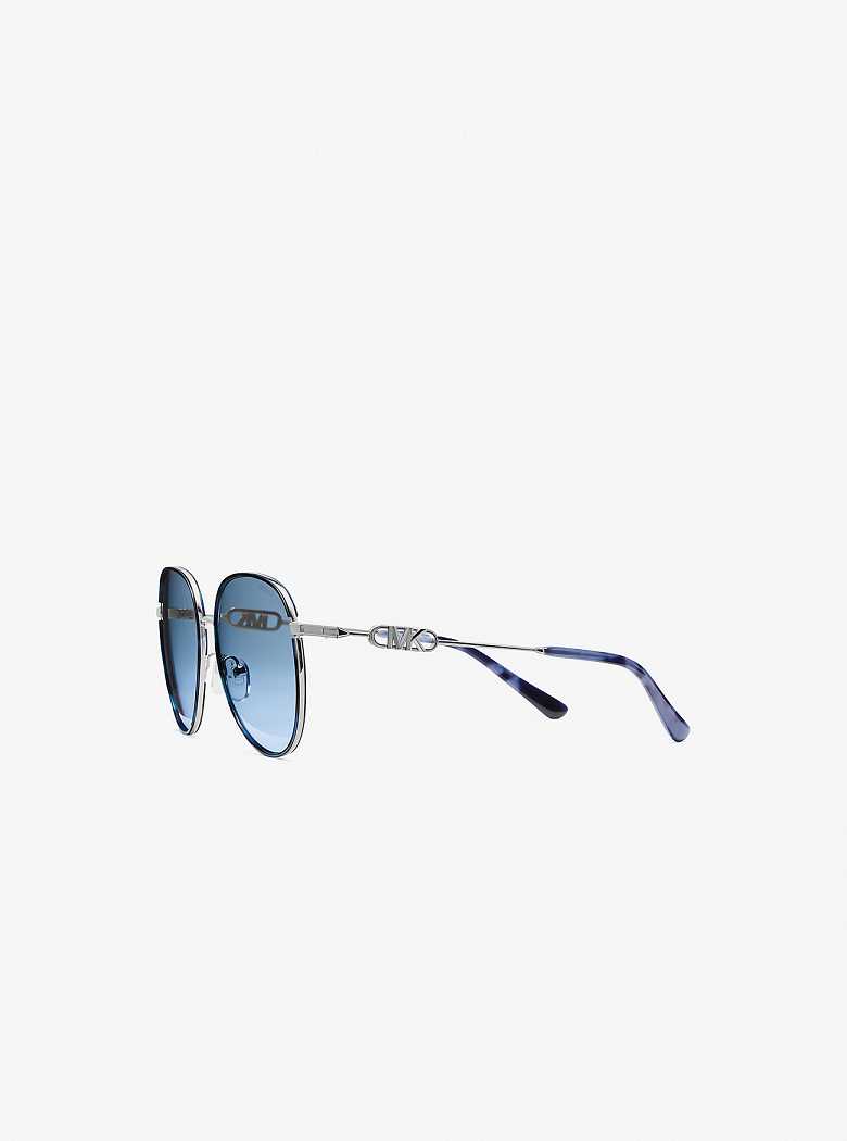 Michael Kors Empire Aviator Silver | SN-MK27889