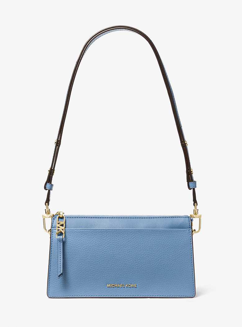 Michael Kors Empire Large Leather Convertible French Blue | SN-MK27237