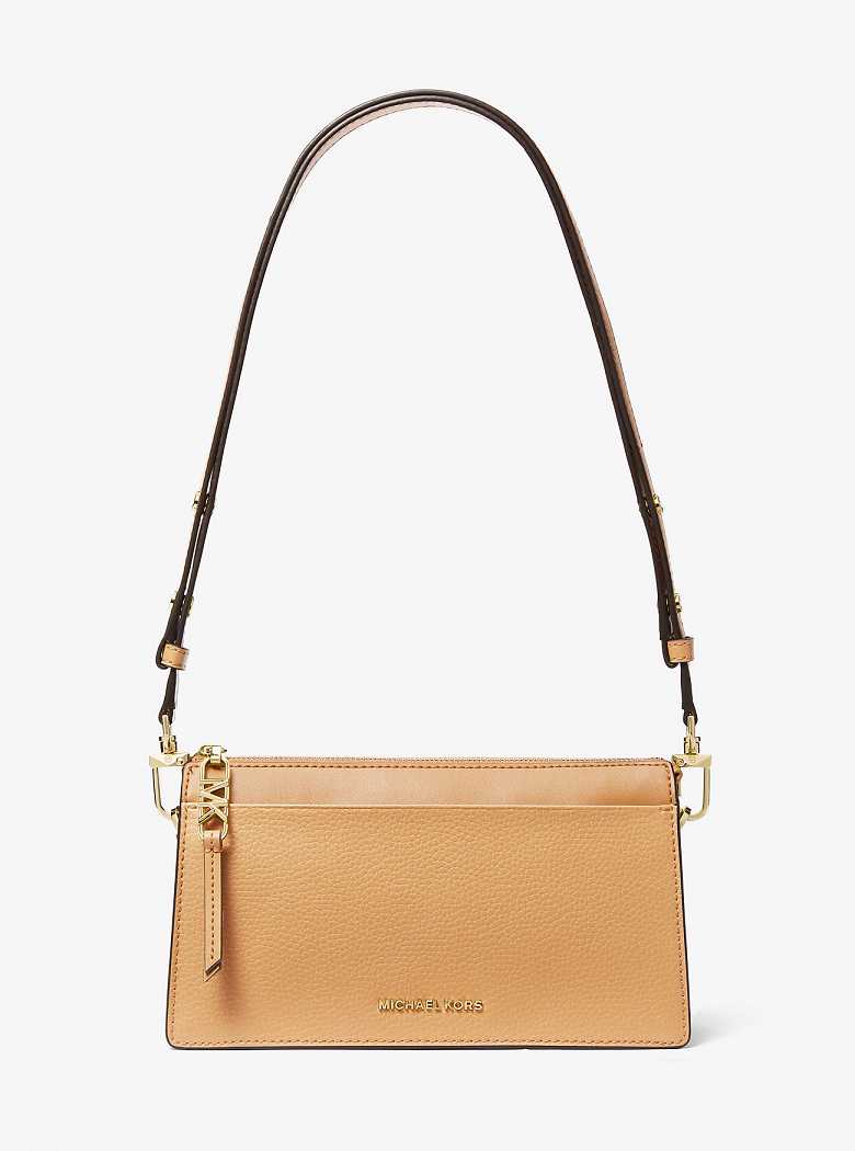 Michael Kors Empire Large Leather Convertible Pale Peanut | SN-MK27239