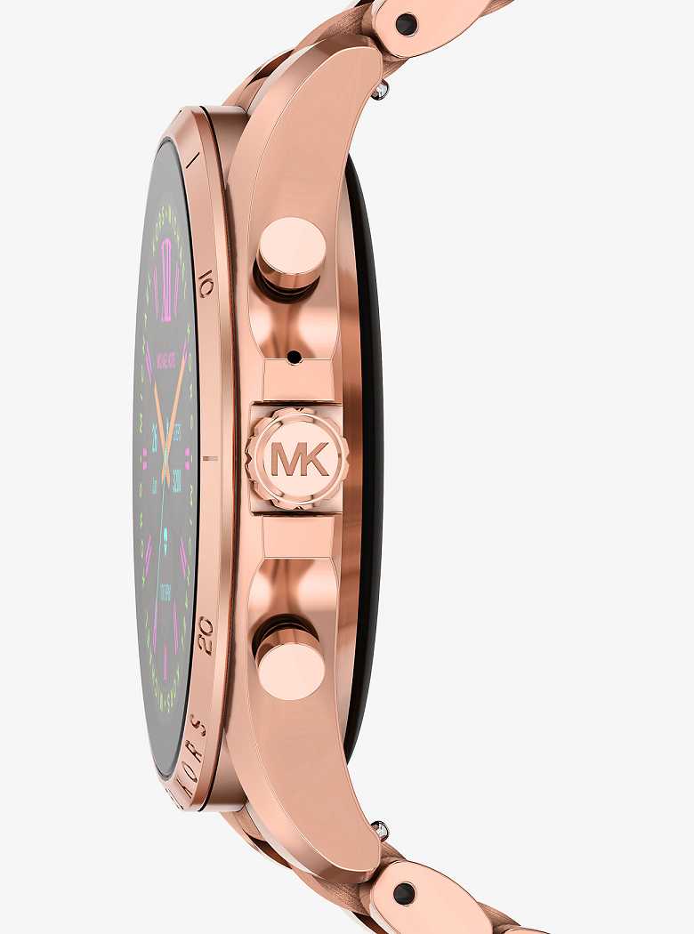 Michael Kors Gen 6 Bradshaw Rose Gold-Tone Rose Gold | SN-MK28273