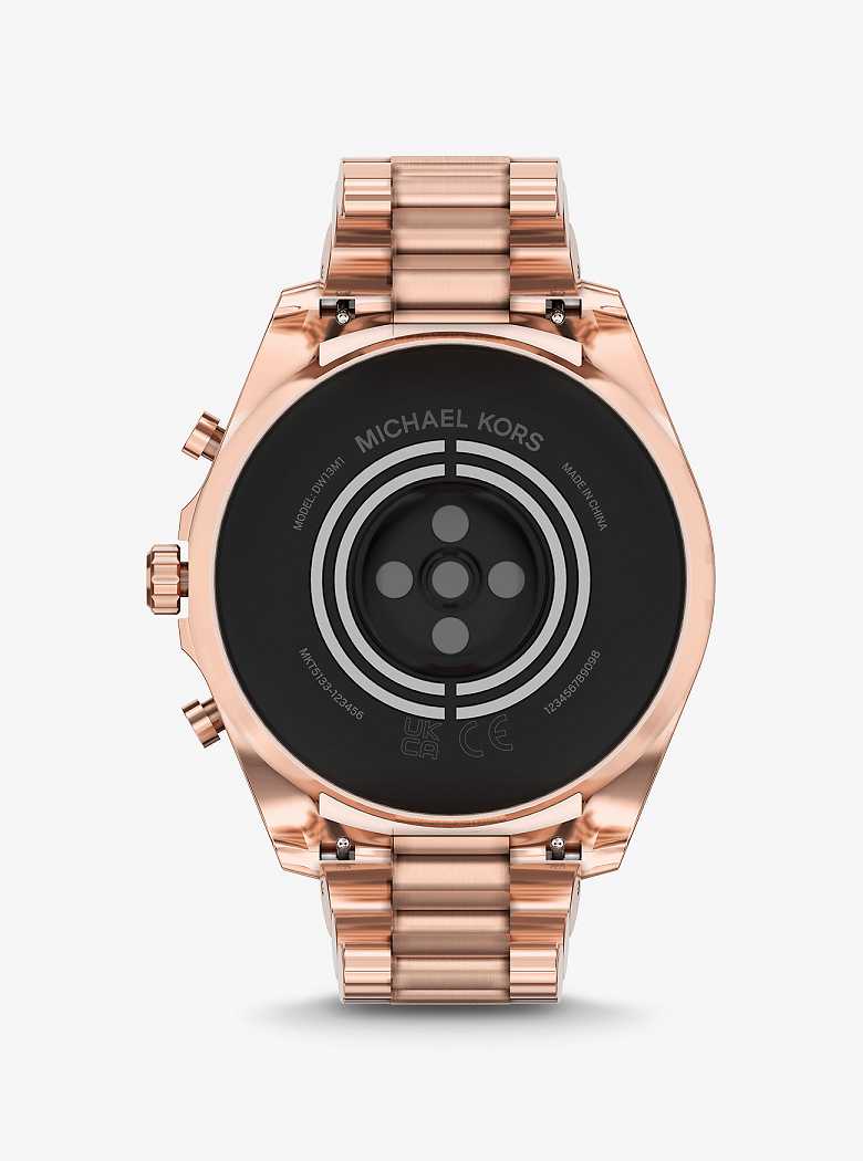 Michael Kors Gen 6 Bradshaw Rose Gold-Tone Rose Gold | SN-MK28273