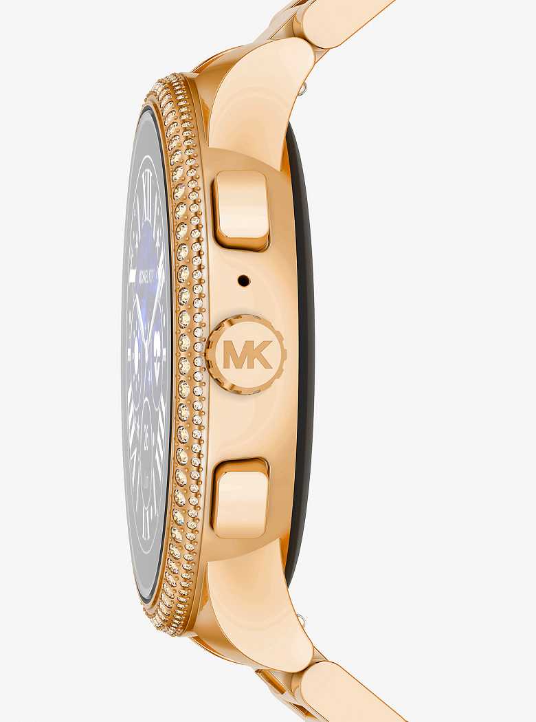 Michael Kors Gen 6 Camille Pavé Gold-Tone Two Tone | SN-MK28259