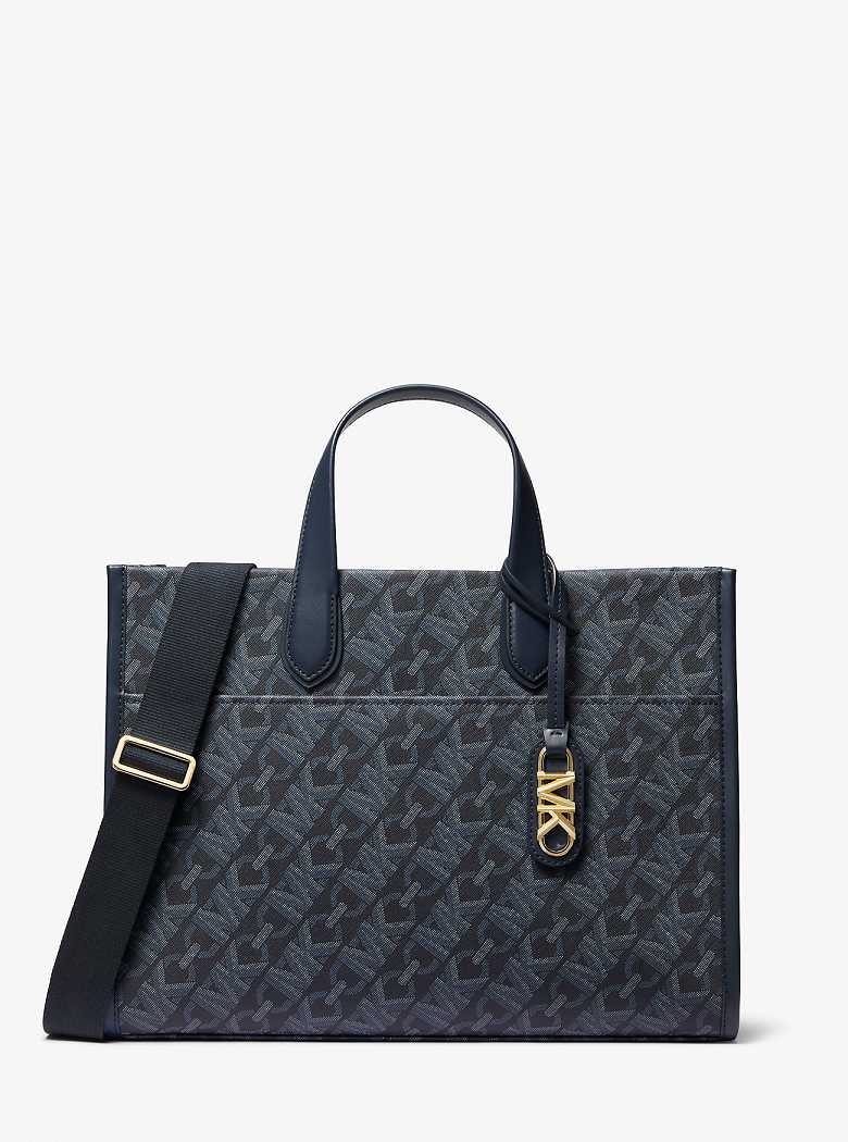 Michael Kors Gigi Large Empire Signature Logo Admrl/Plblue | SN-MK26857