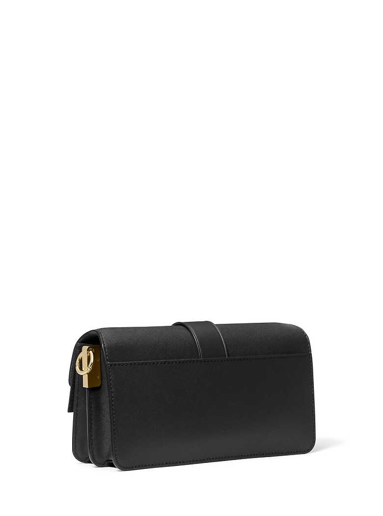 Michael Kors Greenwich Medium Saffiano Leather Black | SN-MK27023