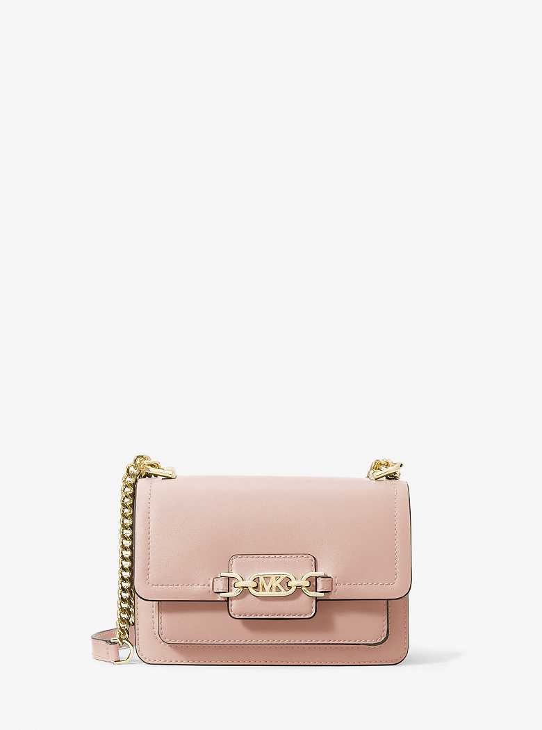 Michael Kors Heather Extra-Small Leather Soft Pink | SN-MK27186