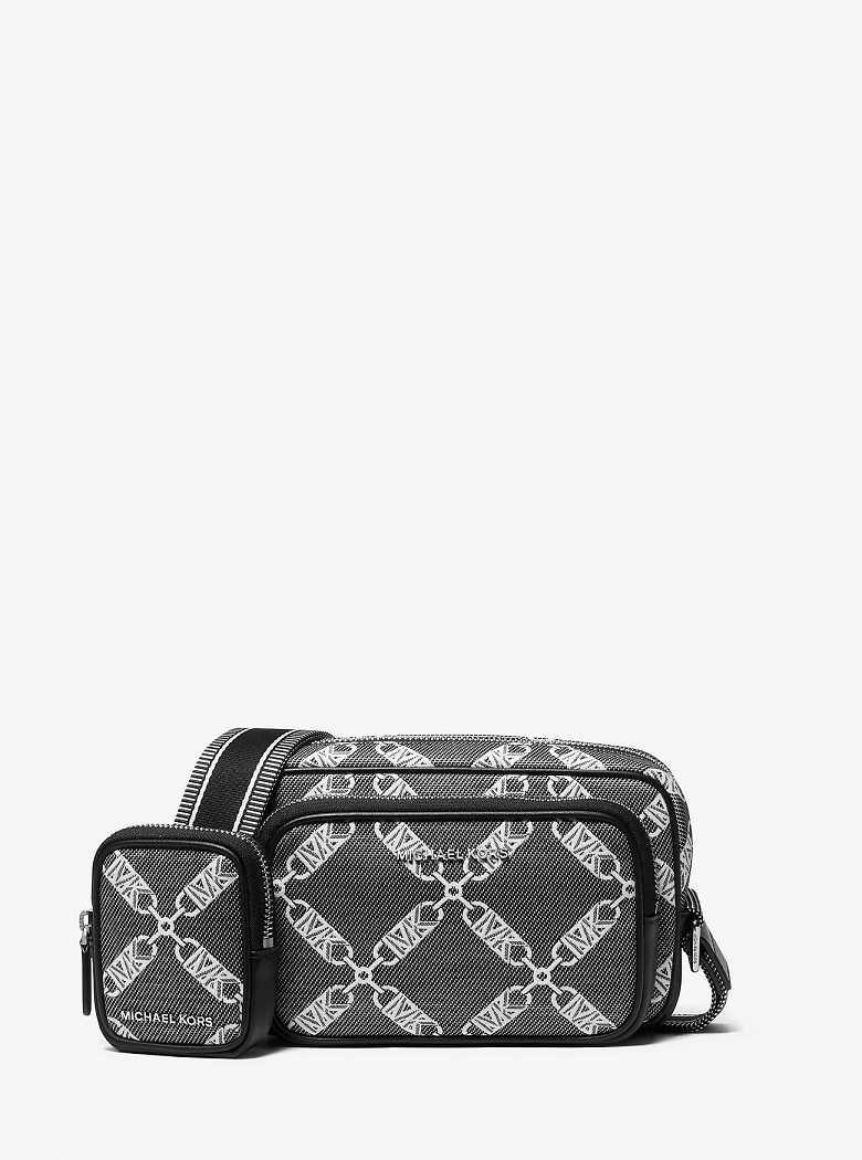 Michael Kors Hudson Empire Logo Jacquard Black | SN-MK28118