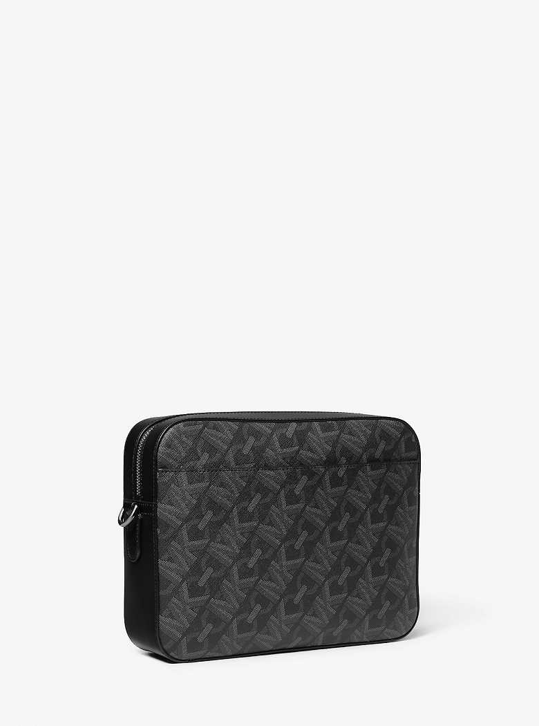 Michael Kors Hudson Empire Signature Logo Black | SN-MK28120