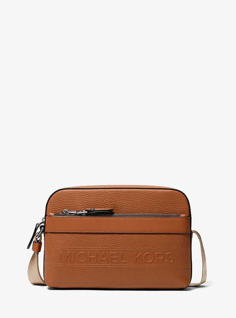 Michael Kors Hudson Pebbled Leather Utility Luggage | SN-MK28133