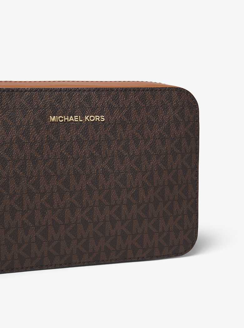 Michael Kors Jet Set Medium Logo Brown | SN-MK27160