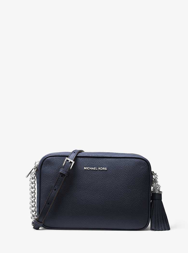 Michael Kors Jet Set Medium Logo Navy | SN-MK27267