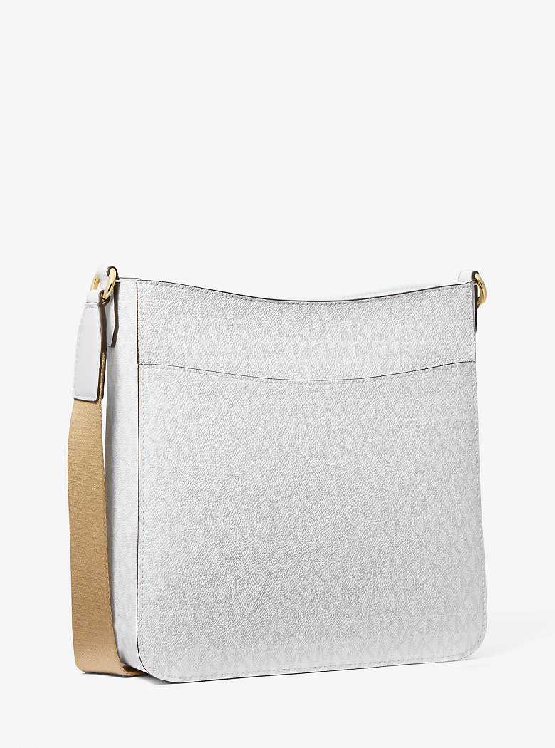 Michael Kors Jet Set Travel Large Signature Logo Opt/Allum | SN-MK27205