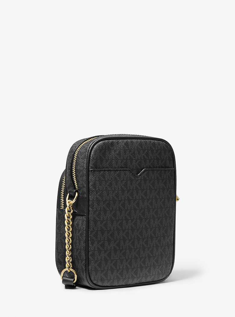 Michael Kors Jet Set Travel Medium Logo Black | SN-MK27279