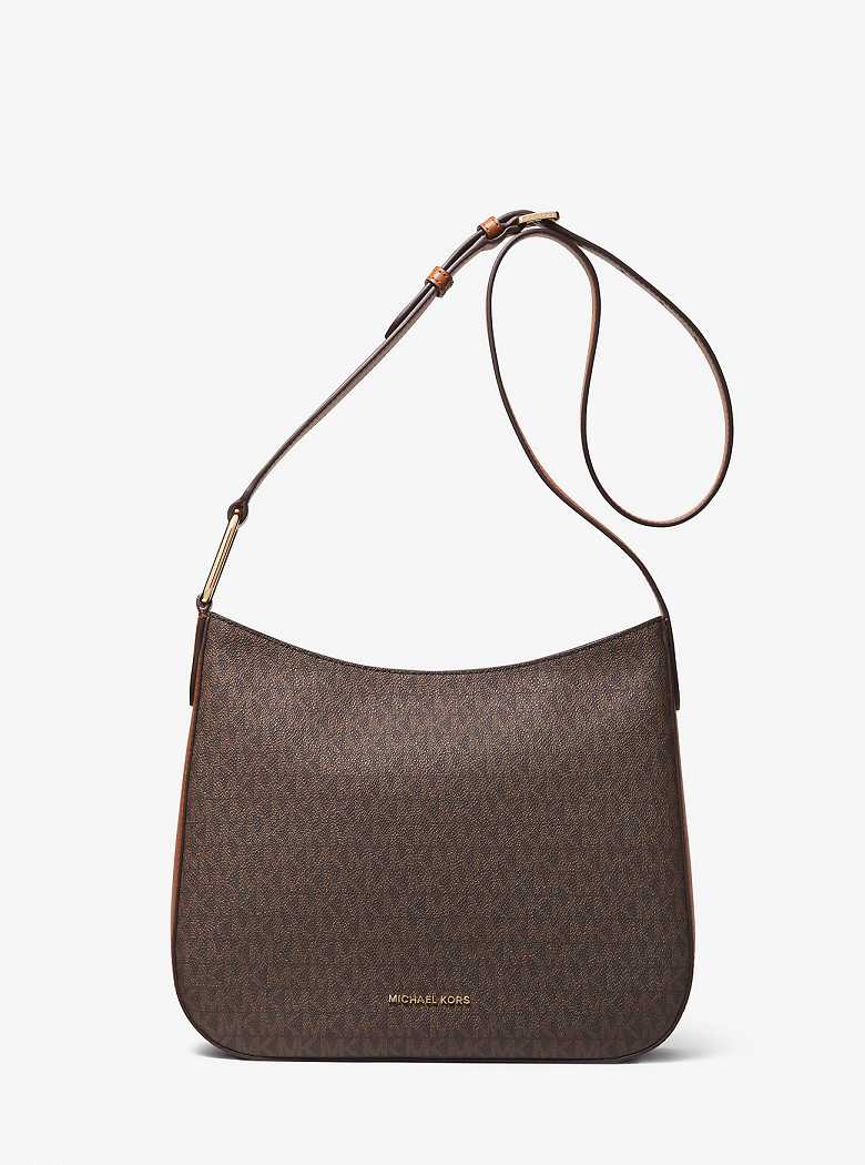 Michael Kors Kensington Large Signature Logo Brn/Acorn | SN-MK27216